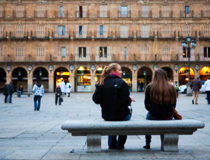 Plaza Mayor Viaje para mujeres en Salamaca