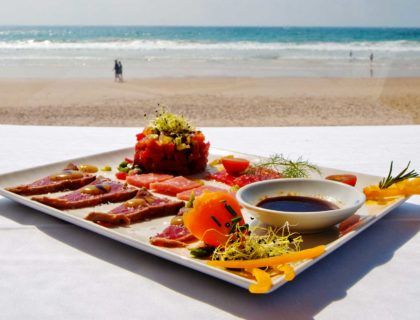 Plato de atún rojo en Casa Francisco.