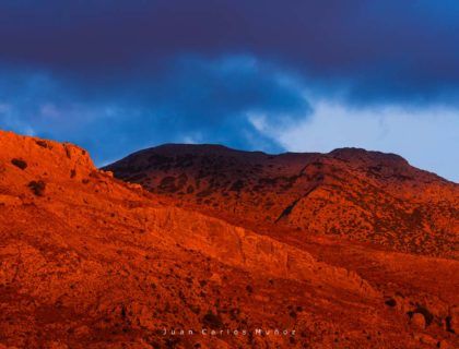 atardecer, sierra de las nieves, malaga