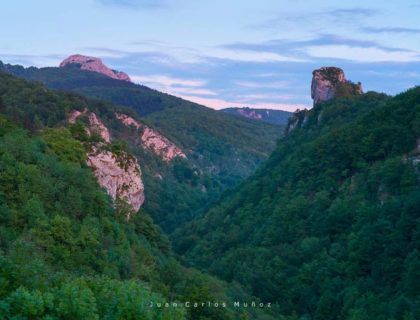 Barranco de Arantzazu, senderismo pais vasco