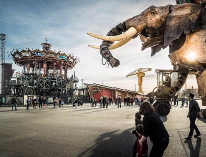 elefante nantes, viaje de Nantes
