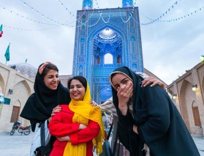 Mezquita de Jame, viaje mujeres iran