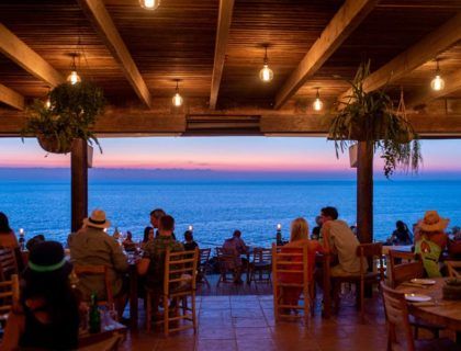 terraza hostal la torre, restaurante con vistas ibiza