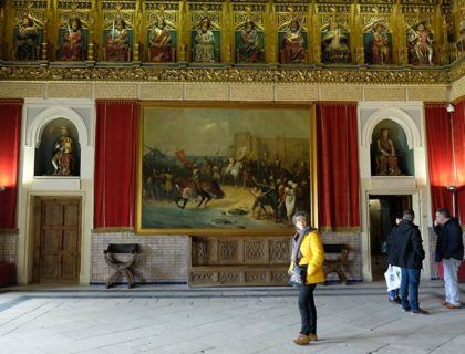 sala de reyes, alcazar de segovia