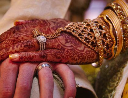 anita delgado, boda india