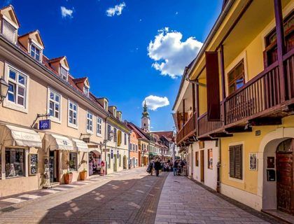 Calle Tkalciceva, viaje zagreb