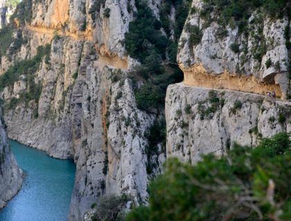 gr1, caminos lleida, excursion montrebei