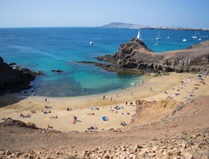 playas papagayo de lanzarote
