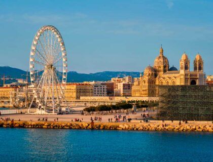 Marsella al atardecer.