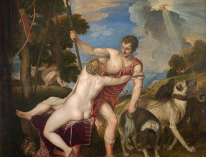 venus y adonis tiziano museo del prado