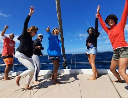 navega el camino la mujer y el mar