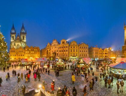 mercado navidad praga