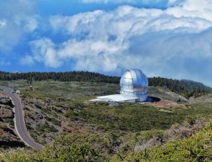 gran telescopio de la palma