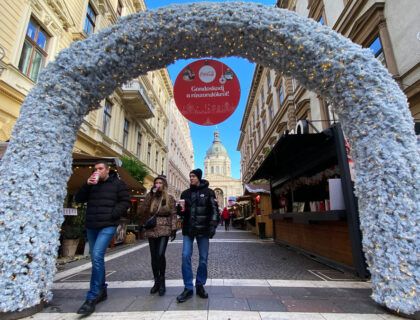 mercadillo san esteban navidad en budapest