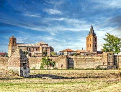 panoramica de madrigal de las altas torres