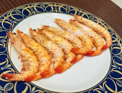 Langostinos de Sanlúcar.