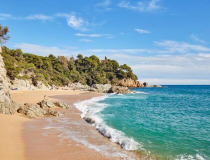 Cala de Sa Boadella en Lloret de Mar
