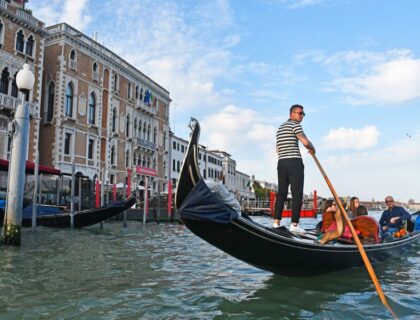góndola en el barrio de San Marco