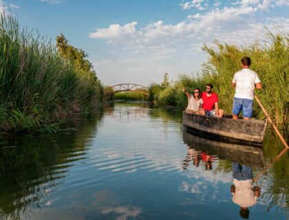 Paseo en barca por el Delta del Ebro.