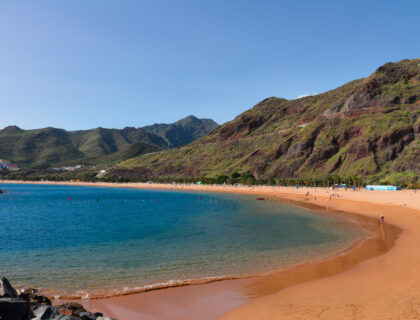 Playa de Las Teresitas, en Santa Cruz de Tenerife.