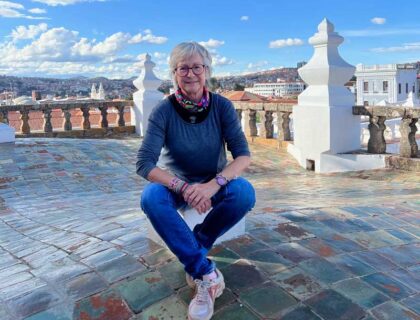 panorámica de Sucre con Sania