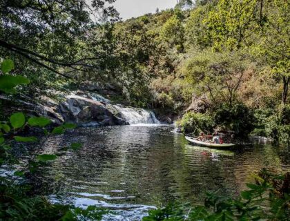 Torrentes do Mácara, en Palas de Rei.