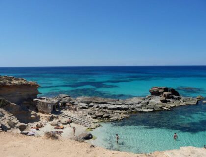 playa de Caló d'es Mort.