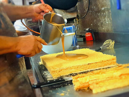 Postres en la Dulcería Nublo en Gran Canaria