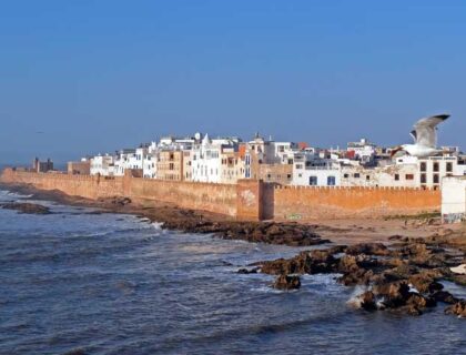 La ciudad amurallada de Essauira.