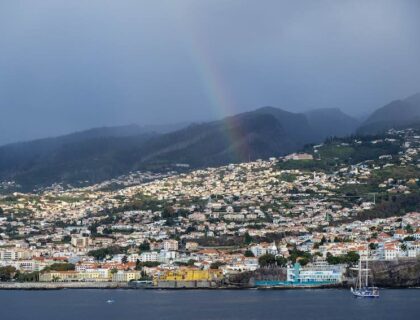 Funchal desde el mar.
