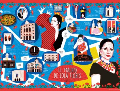 Ruta de Lola Flores en Madrid.