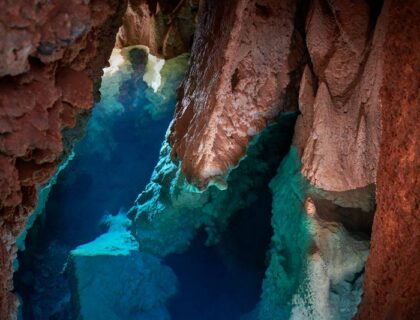 Grotta Giusti, la gruta subterránea situada junto al hotel.