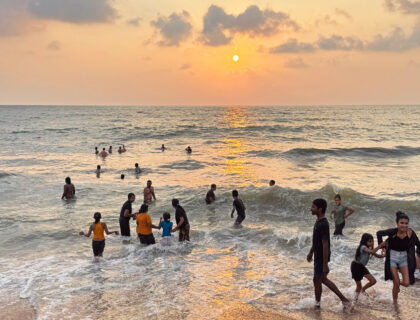 Playa de Negombo.