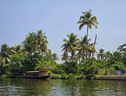 Los fotogénicos remansos de Kerala
